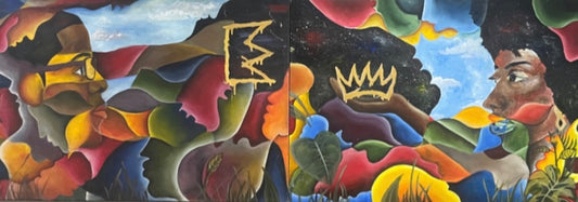 "King and Queen" Original Painting