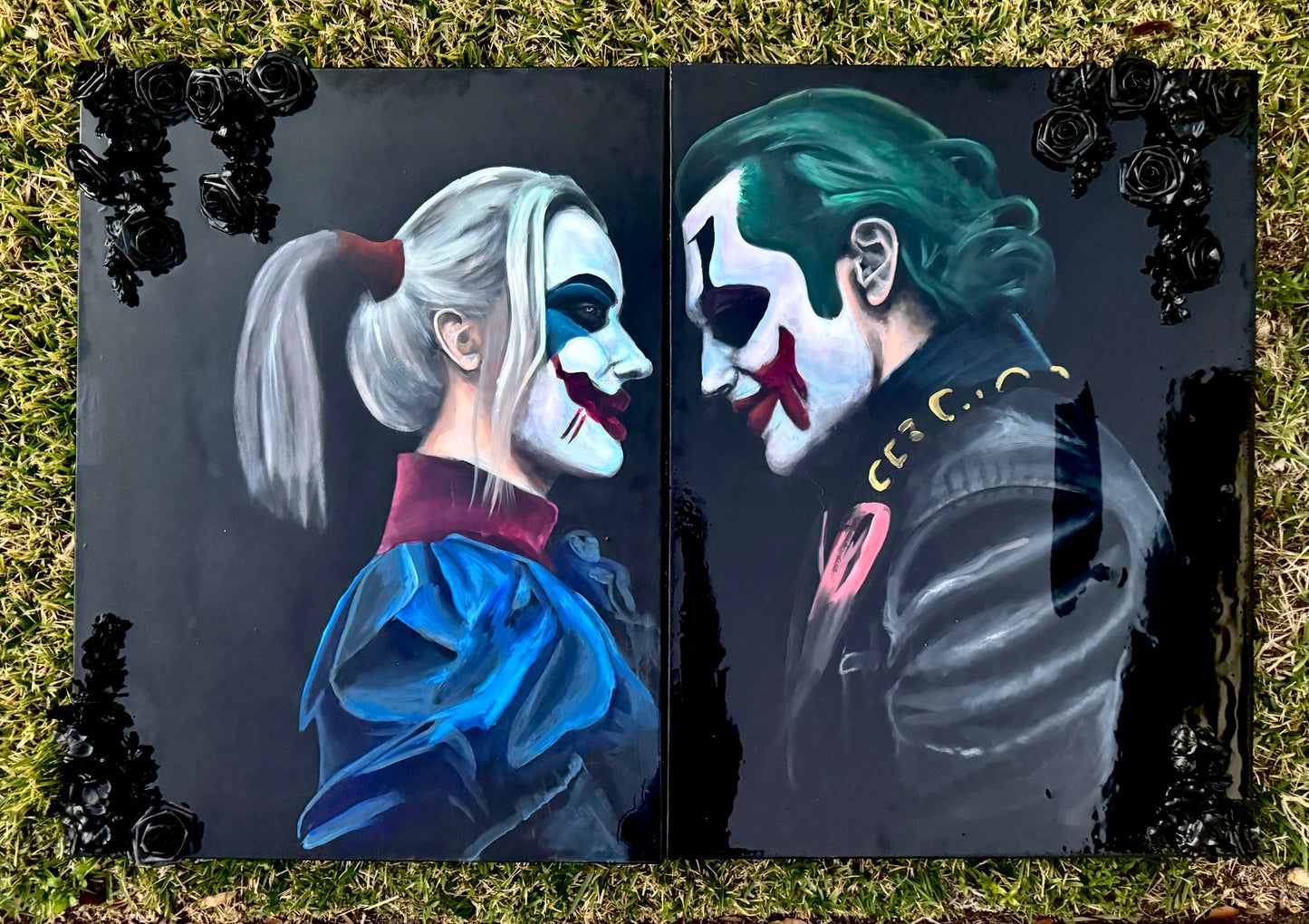 "Joker & Quinn" Original Painting