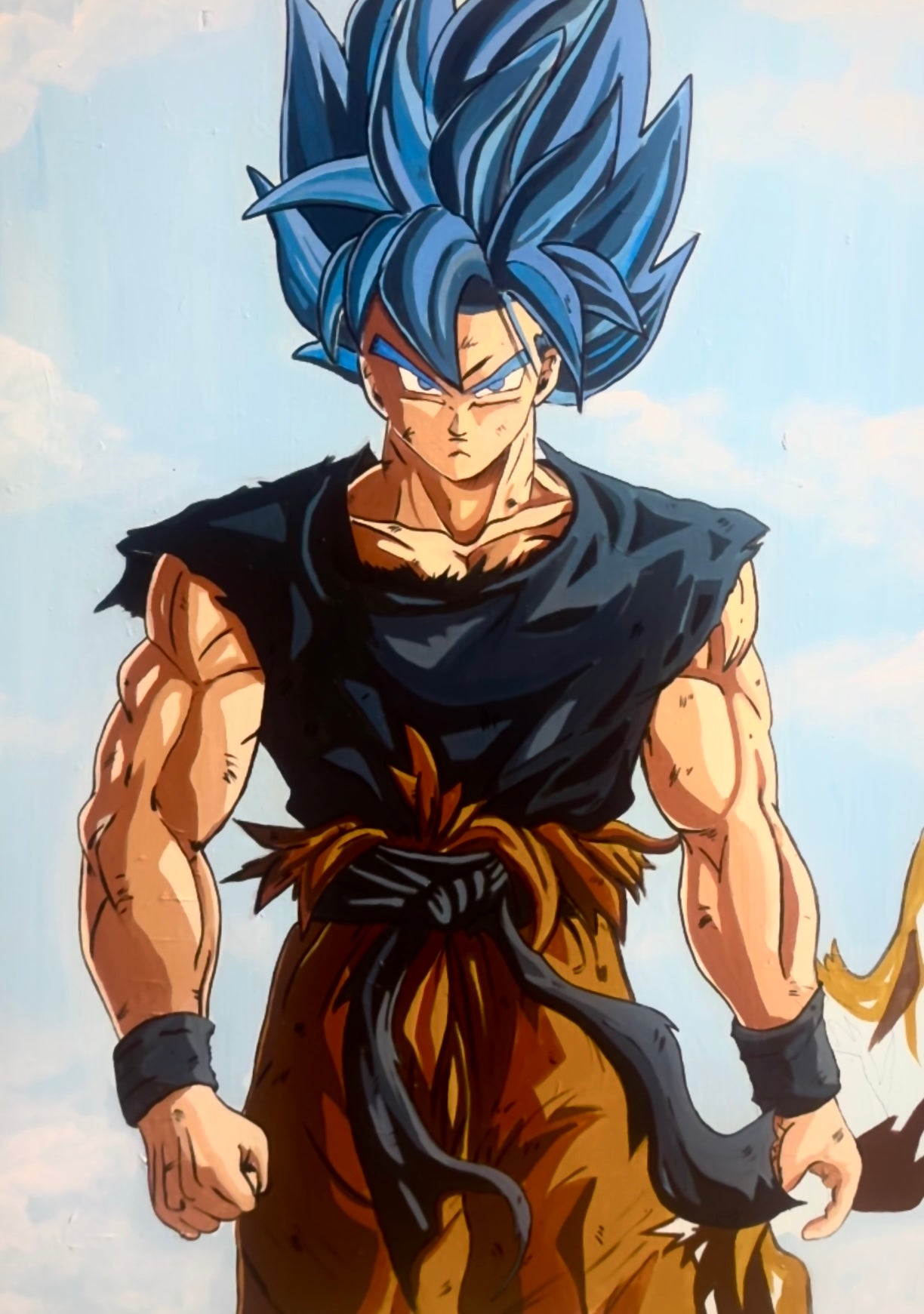 "Goku Blue" Original Painting